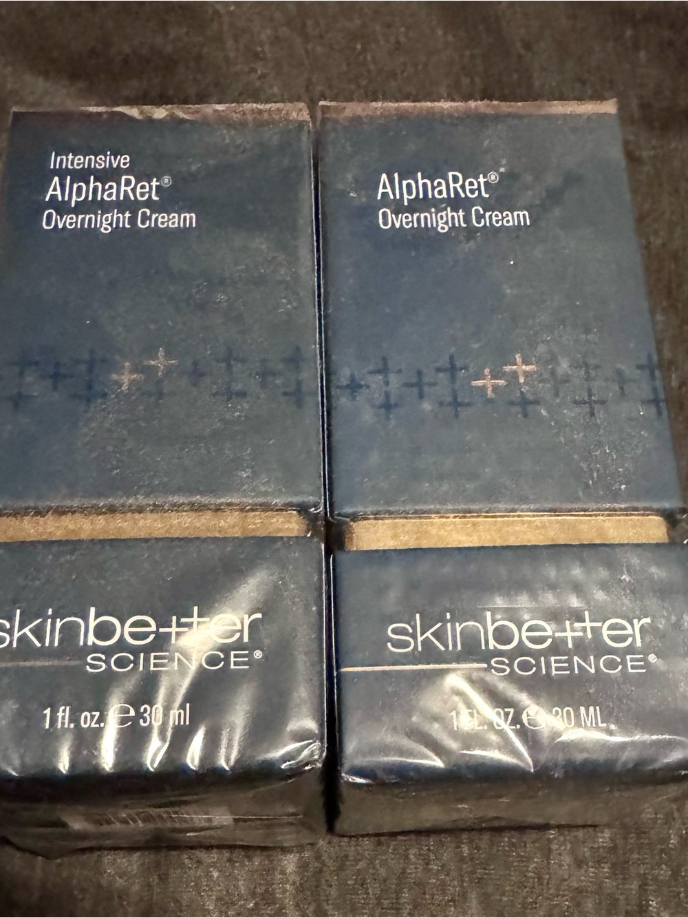 SkinBetter Science AlphaRet Intensive Overnight Cream 1oz  x2